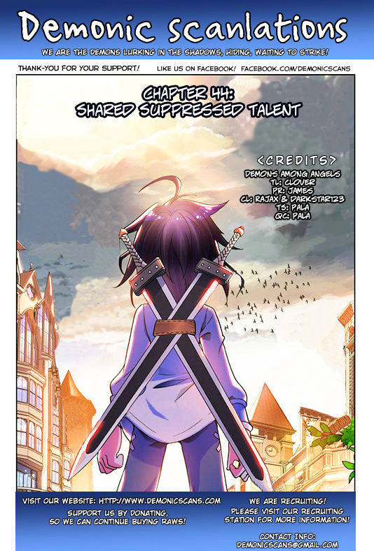Shen Yin Wang Zuo Chapter 44 page 1 - Chapter 44: Shared Suppressed Talent