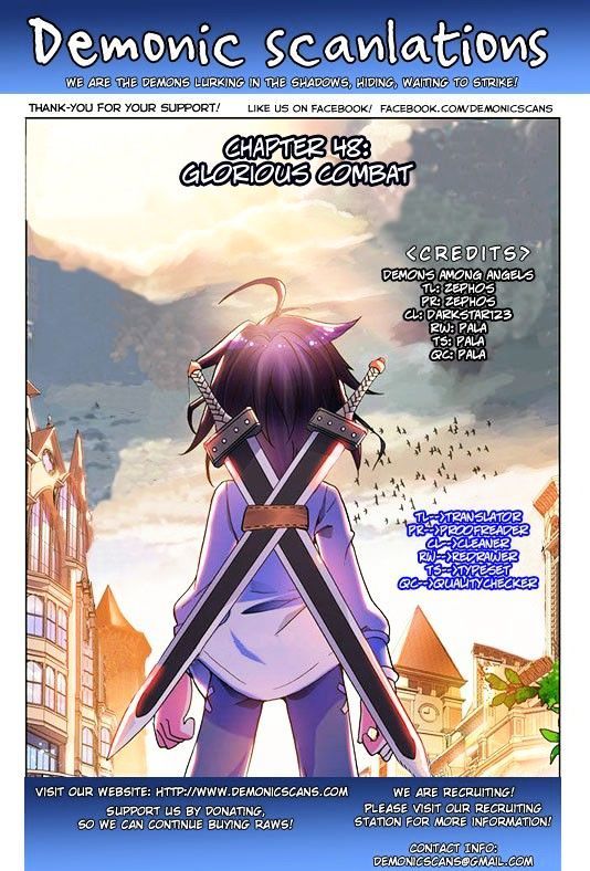 Shen Yin Wang Zuo Chapter 48 page 1 - Chapter 48: Glorious Combat