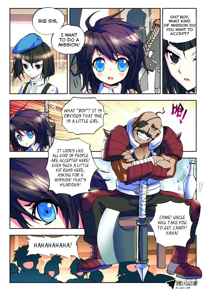 Shen Yin Wang Zuo Chapter 8 page 11 - Chapter 8: A Standard Knight's Duel