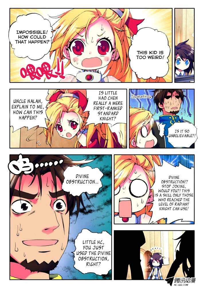 Shen Yin Wang Zuo Chapter 8 page 4 - Chapter 8: A Standard Knight's Duel