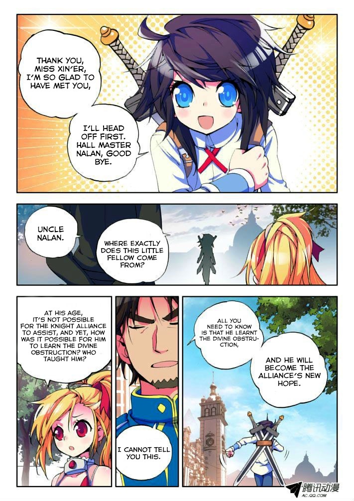 Shen Yin Wang Zuo Chapter 8 page 8 - Chapter 8: A Standard Knight's Duel