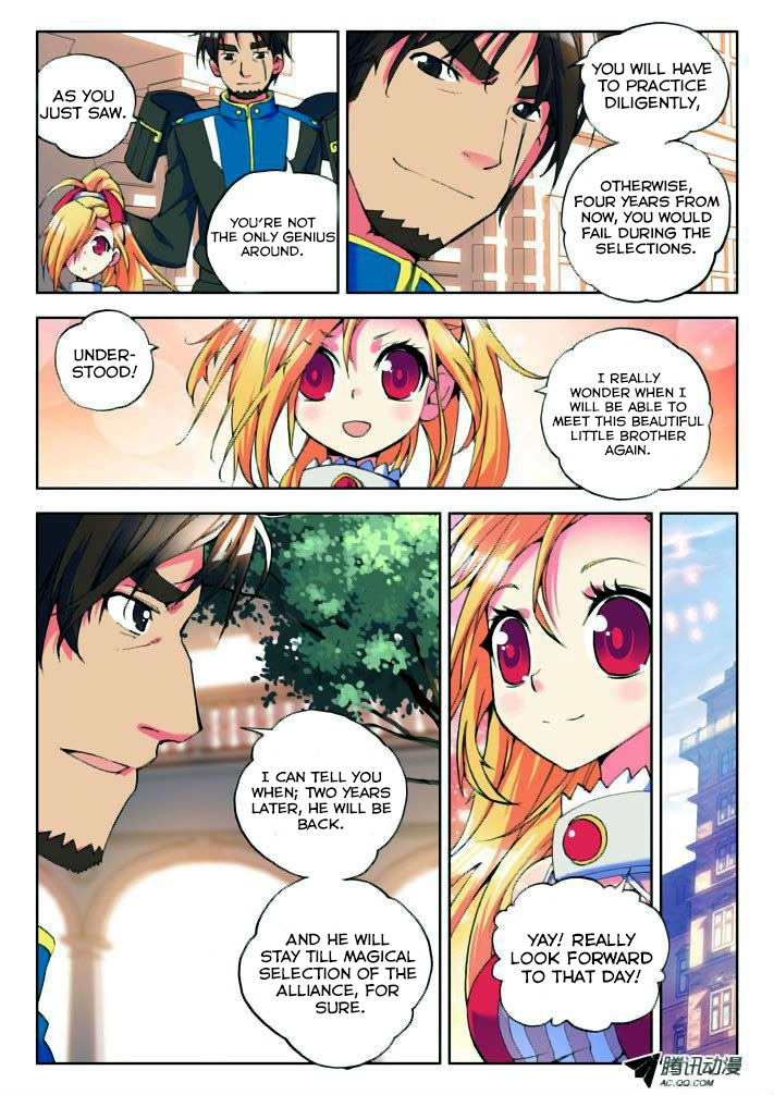 Shen Yin Wang Zuo Chapter 8 page 9 - Chapter 8: A Standard Knight's Duel