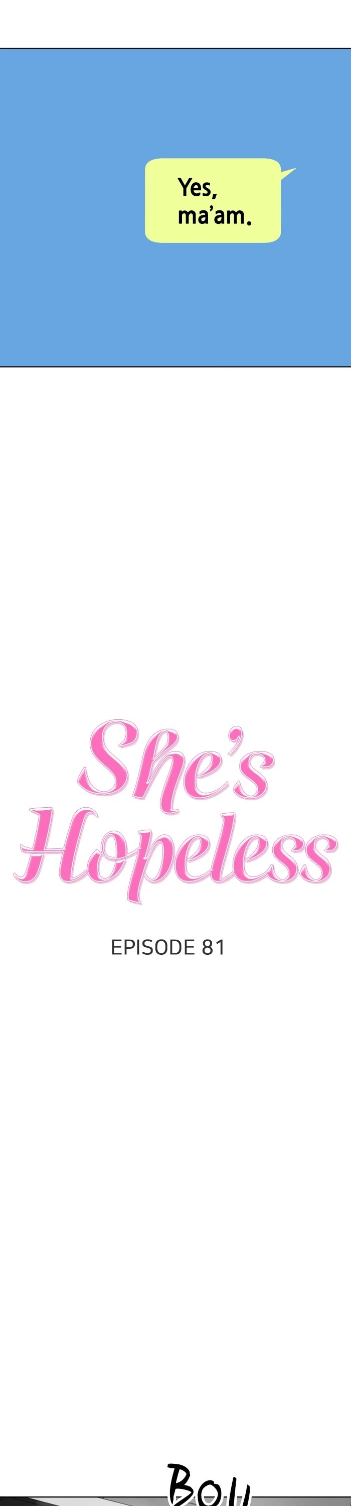 She's Hopeless Chapter 81 page 11 - Chapter 81: (S2) Episode 81
