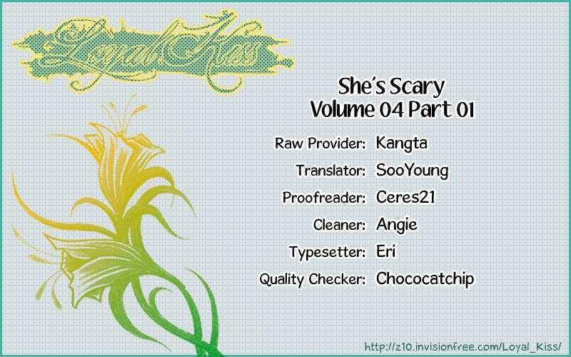 She's Scary Chapter 13 page 1 - Chapter 13