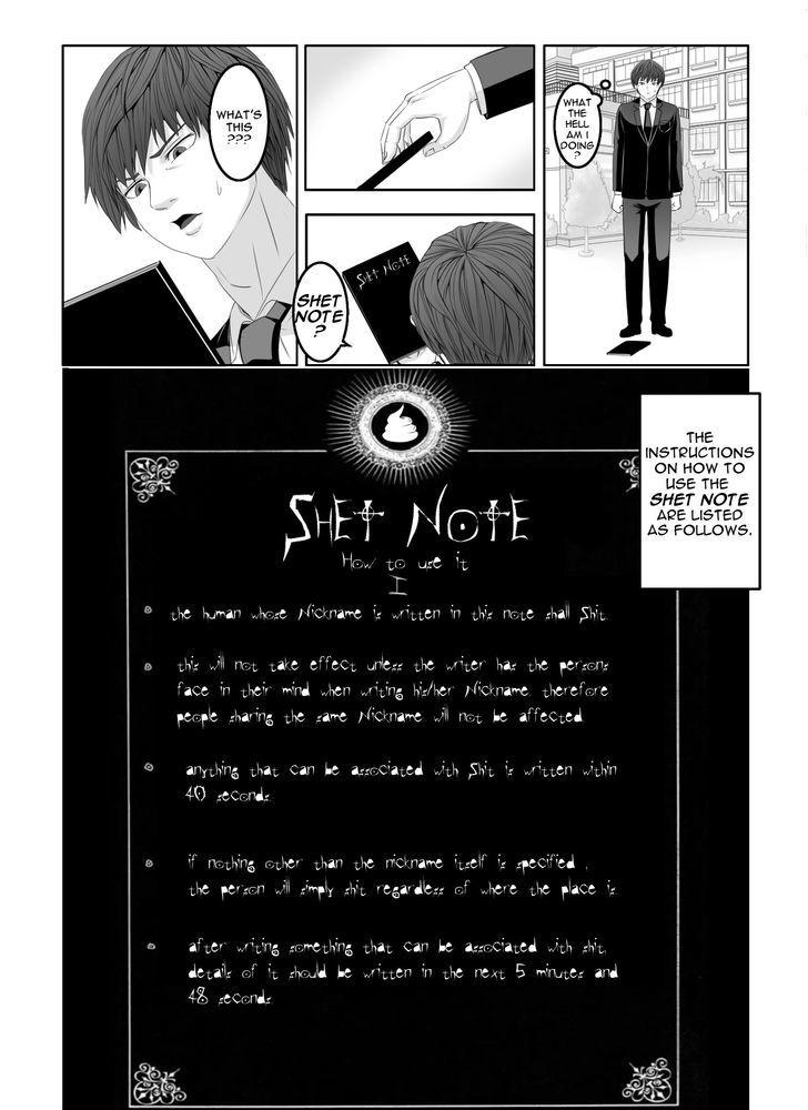Shet Note Chapter 1 page 6 - Chapter 1 : The '"Shet Note"