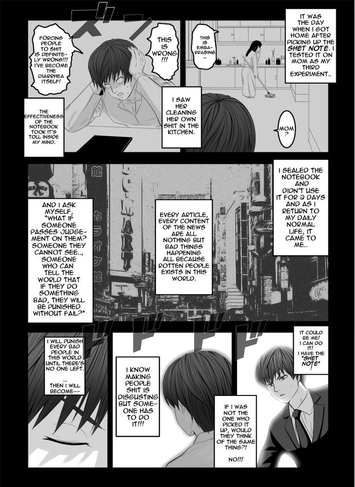 Shet Note Chapter 2 page 10 - Chapter 2 : The "Shittygami"
