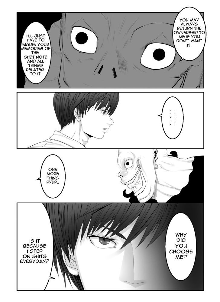 Shet Note Chapter 2 page 8 - Chapter 2 : The "Shittygami"