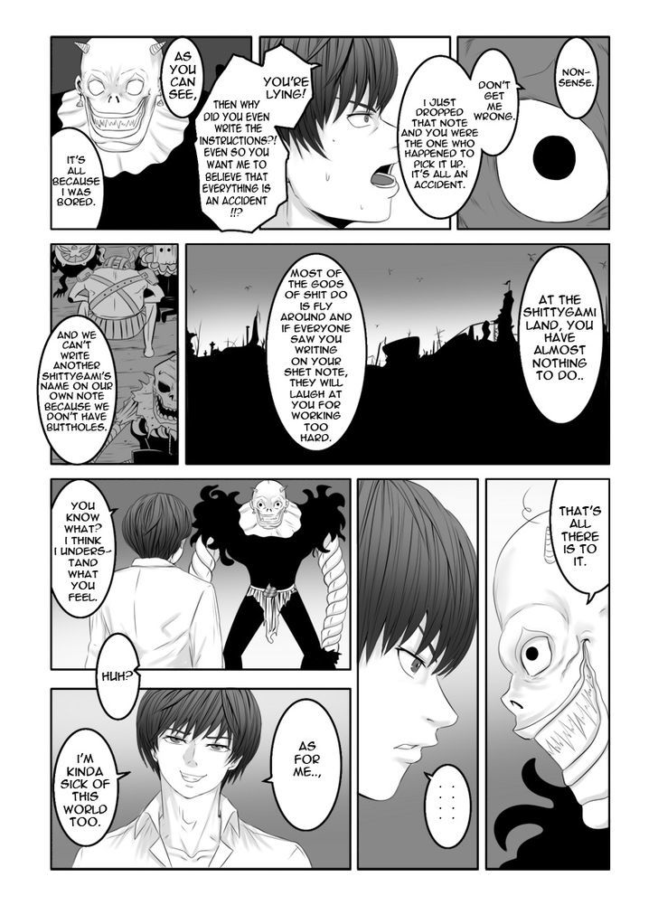 Shet Note Chapter 2 page 9 - Chapter 2 : The "Shittygami"