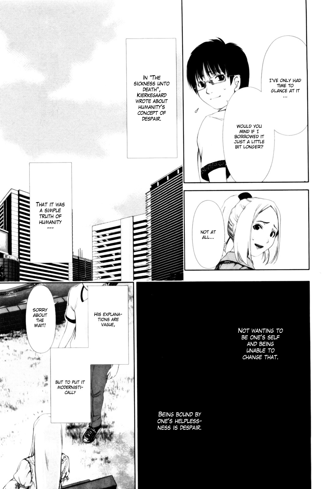 Shi ni Itaru Yamai Chapter 14 page 8 - Chapter 14: A Flower without Petals