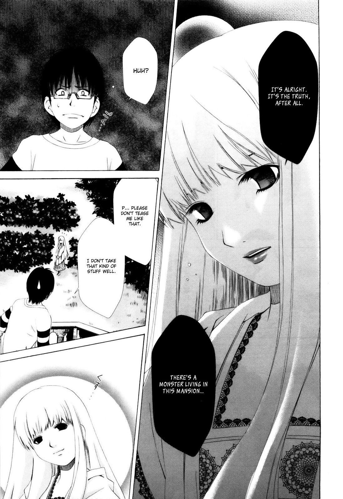 Shi ni Itaru Yamai Chapter 3 page 8 - Chapter 3: Haunted House