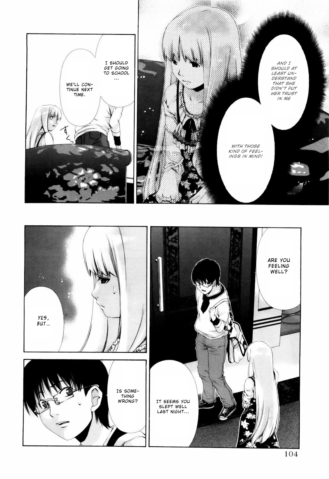 Shi ni Itaru Yamai Chapter 5 page 9 - Chapter 5: Psychological Examination