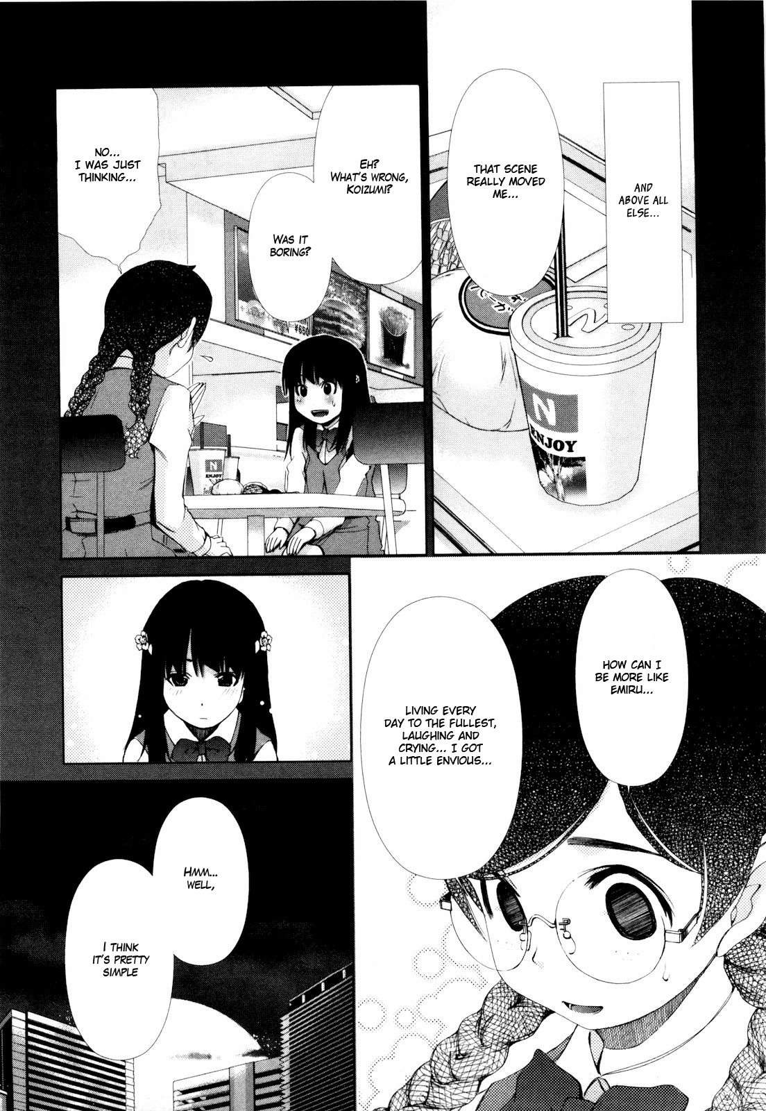 Shi ni Itaru Yamai Chapter 7 page 14 - Chapter 7: High School Era