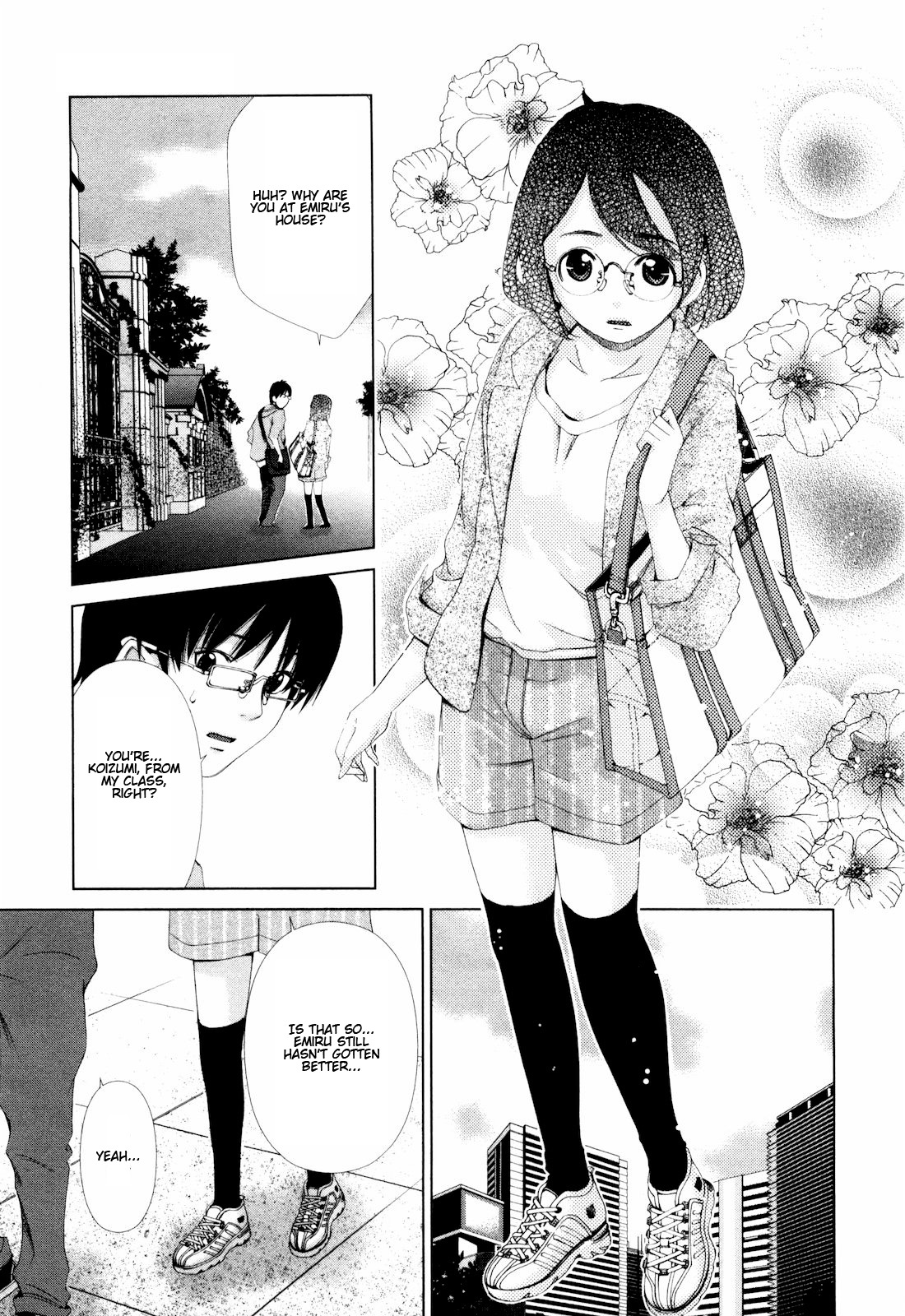 Shi ni Itaru Yamai Chapter 7 page 8 - Chapter 7: High School Era