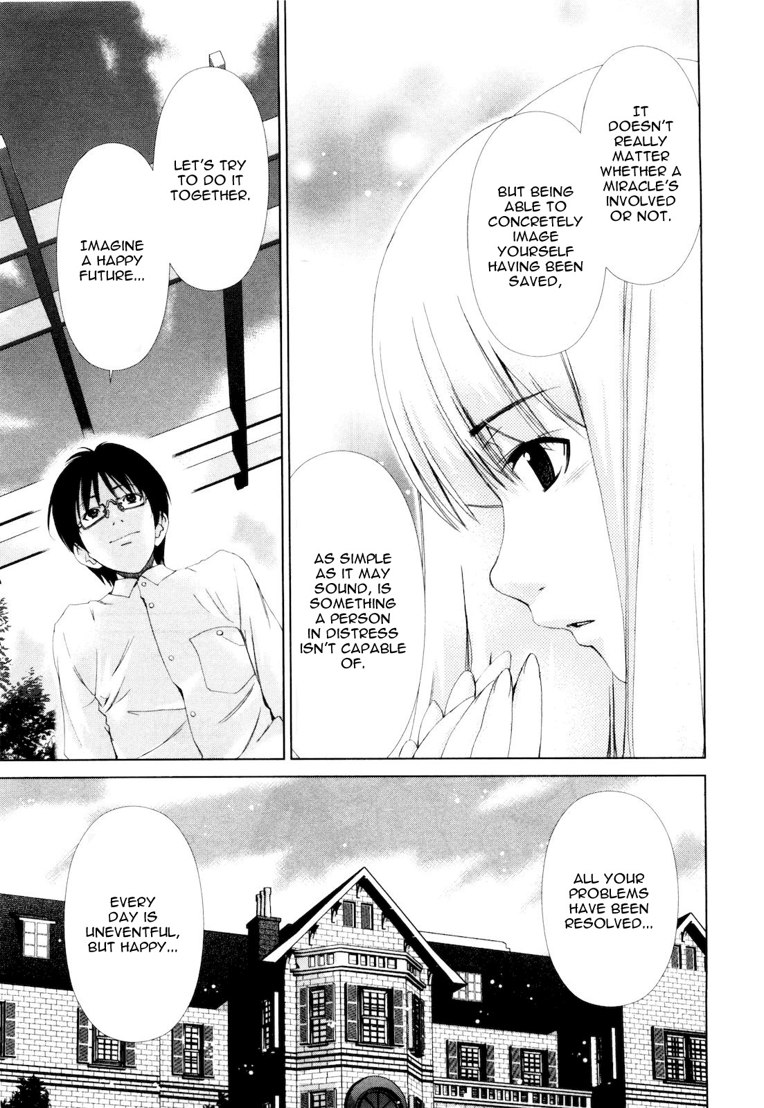 Shi ni Itaru Yamai Chapter 9 page 13 - Chapter 9: Happiness and Reality