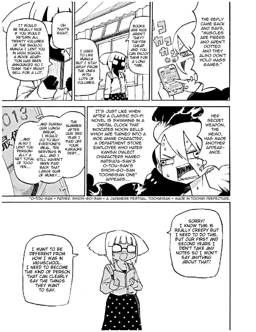Shi ni Takunaru Shoumonai Hibi ga Shi ni Takunaru Kurai Shoumonakute Shinu hodo Shi ni Takunai Hibi Chapter 4 page 10 - Chapter 4 : Try your best Four-eyes