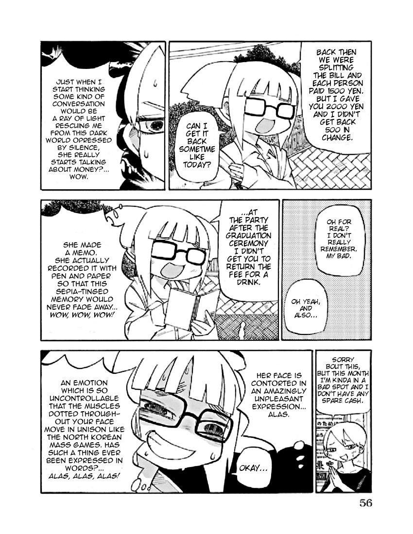 Shi ni Takunaru Shoumonai Hibi ga Shi ni Takunaru Kurai Shoumonakute Shinu hodo Shi ni Takunai Hibi Chapter 4 page 7 - Chapter 4 : Try your best Four-eyes