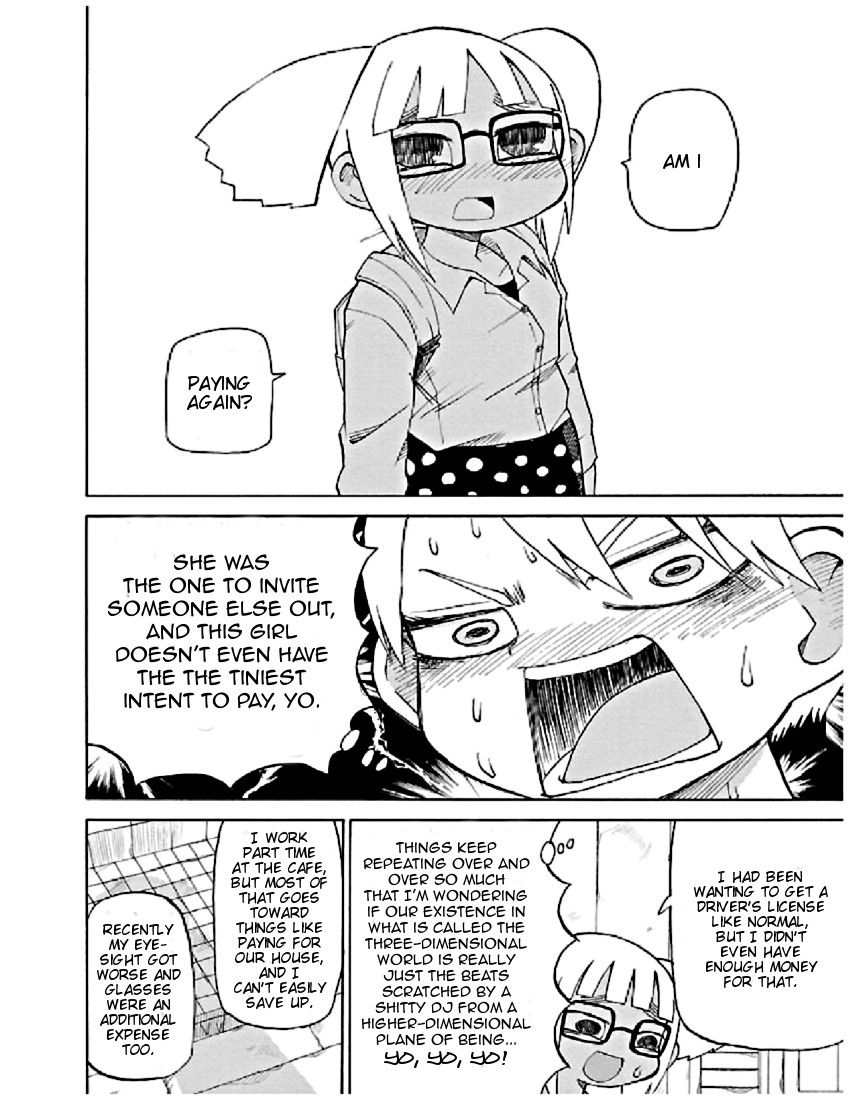 Shi ni Takunaru Shoumonai Hibi ga Shi ni Takunaru Kurai Shoumonakute Shinu hodo Shi ni Takunai Hibi Chapter 4 page 9 - Chapter 4 : Try your best Four-eyes