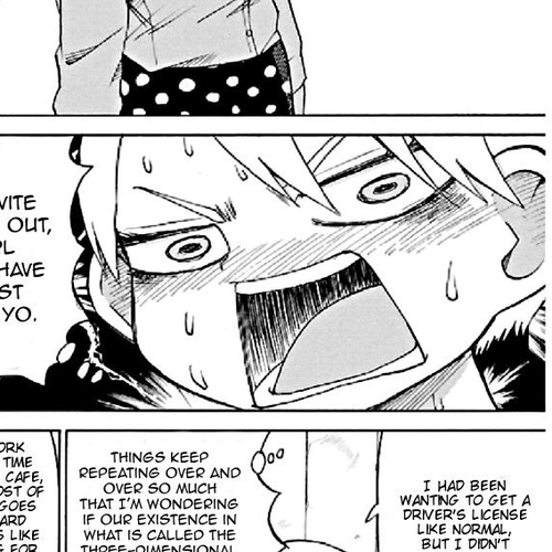 Shi ni Takunaru Shoumonai Hibi ga Shi ni Takunaru Kurai Shoumonakute Shinu hodo Shi ni Takunai Hibi Chapter 4 : Try your best Four-eyes cover