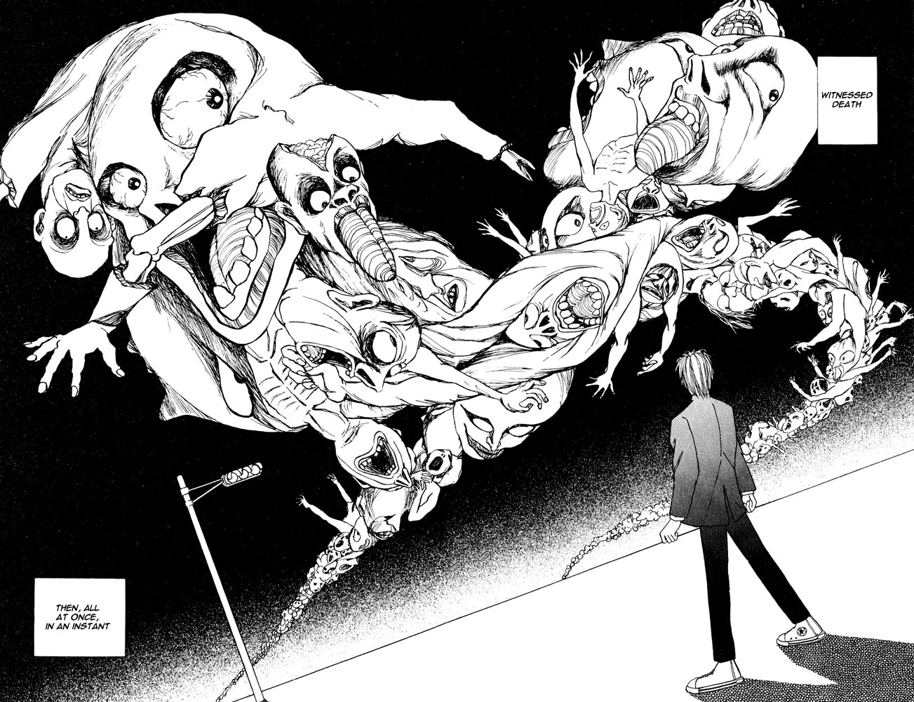 Shi to Kanojo to Boku Chapter 1.2 page 6 - Chapter 1 v2 : The Girl Who Could See the Death