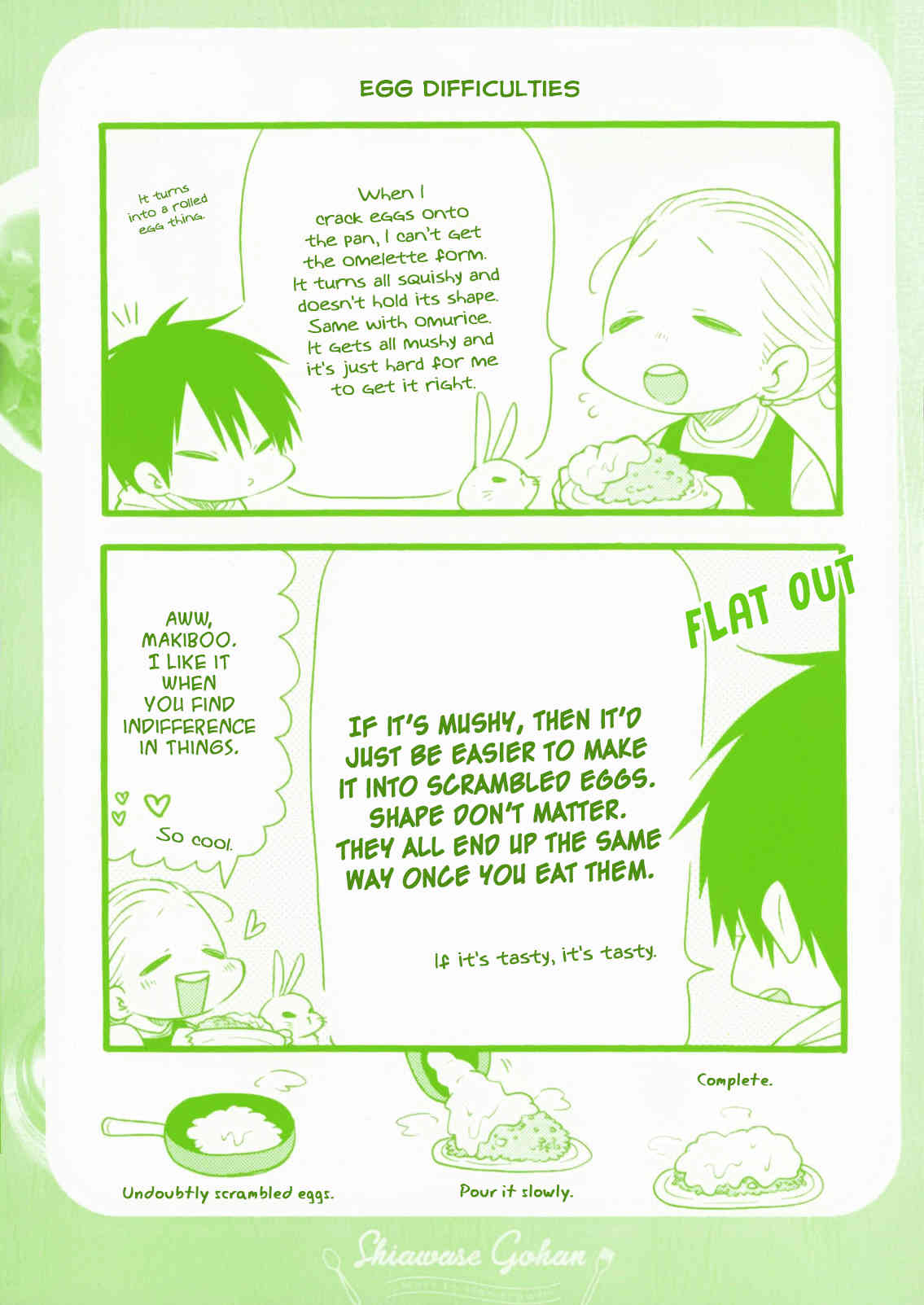Shiawase Gohan - Maki to Hanazawa Chapter 5.5 page 18 - Chapter 5.5: Extras