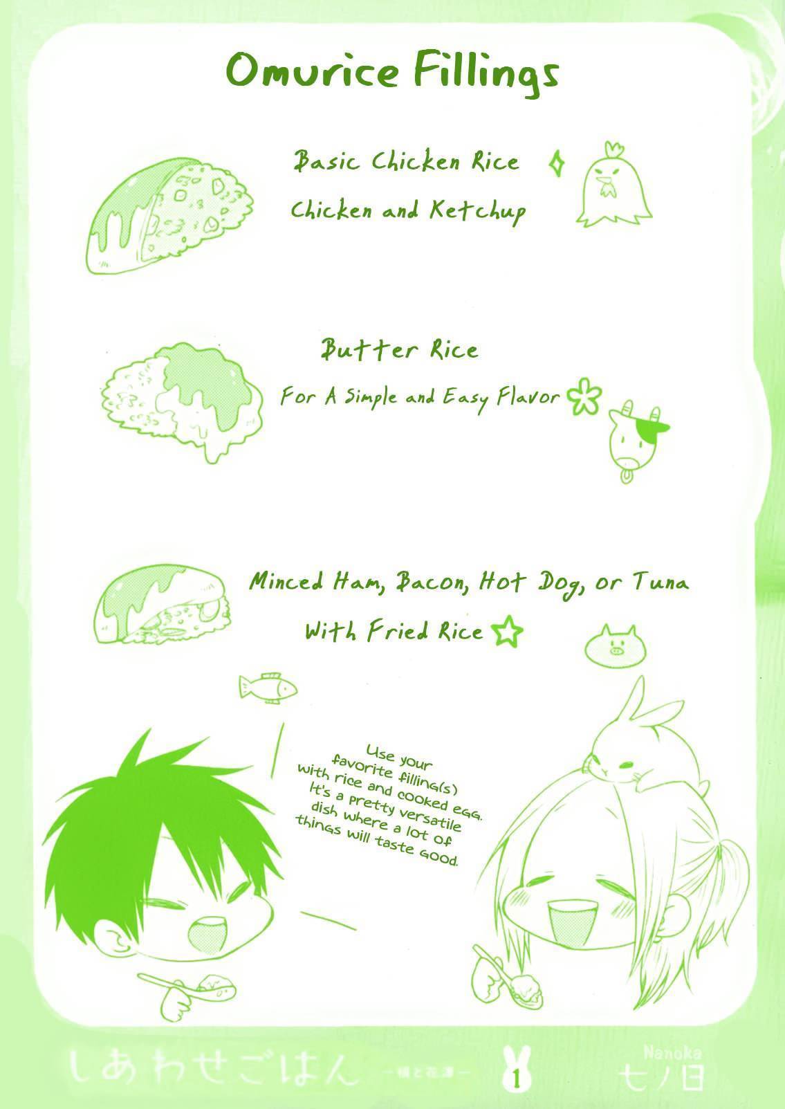 Shiawase Gohan - Maki to Hanazawa Chapter 5.5 page 19 - Chapter 5.5: Extras
