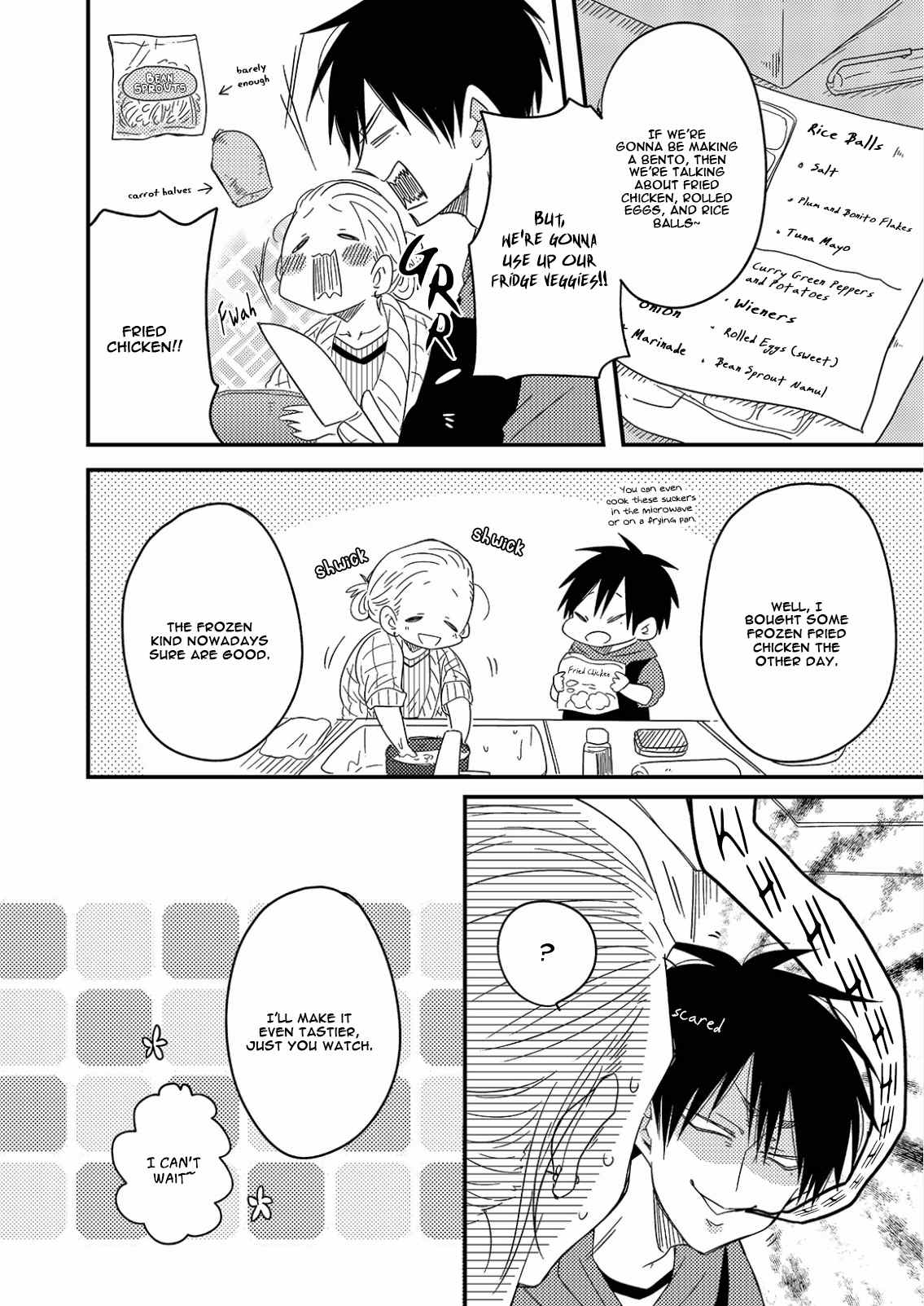 Shiawase Gohan - Maki to Hanazawa Chapter 6 page 13 - Chapter 6