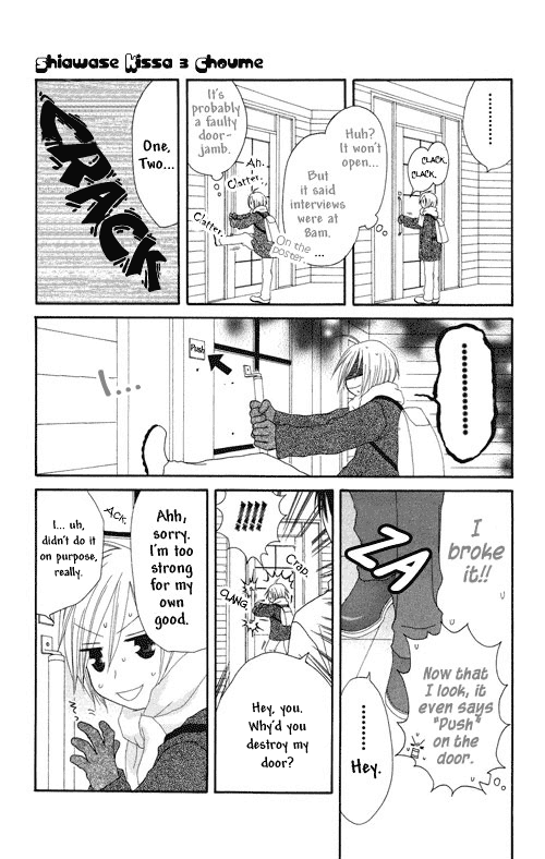 Shiawase Kissa Sanchoume Chapter 1 page 7 - Chapter 1