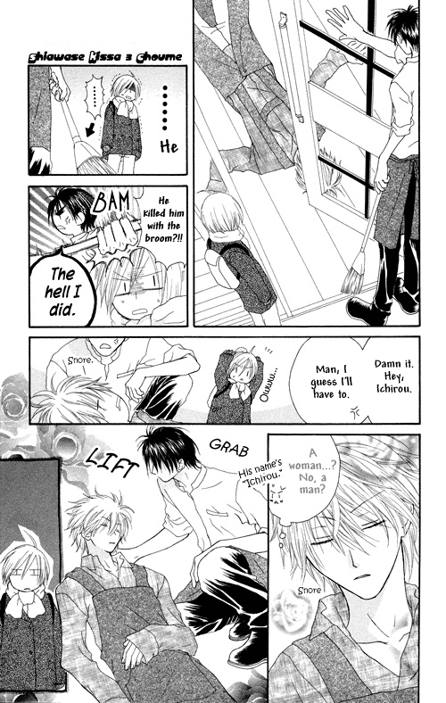 Shiawase Kissa Sanchoume Chapter 1 page 9 - Chapter 1