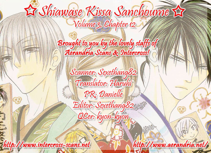 Shiawase Kissa Sanchoume Chapter 12 page 30 - Chapter 12