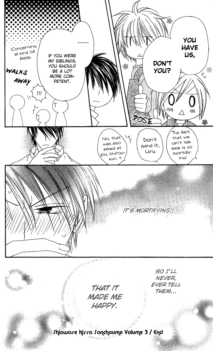 Shiawase Kissa Sanchoume Chapter 16 page 30 - Chapter 16