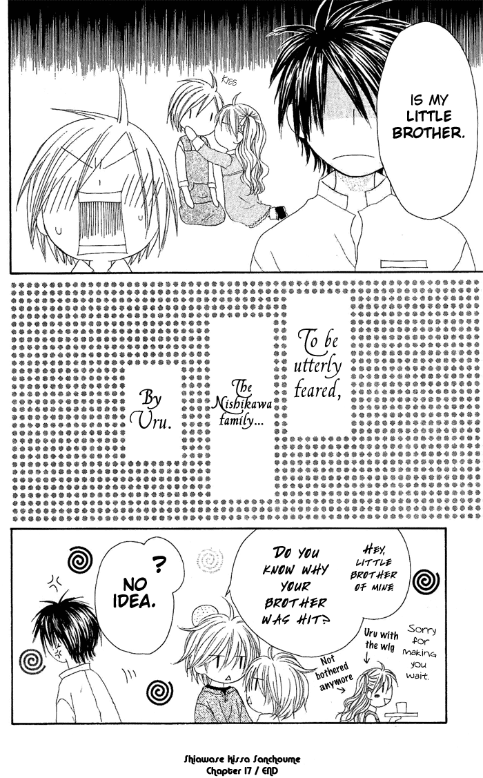 Shiawase Kissa Sanchoume Chapter 17 page 37 - Chapter 17