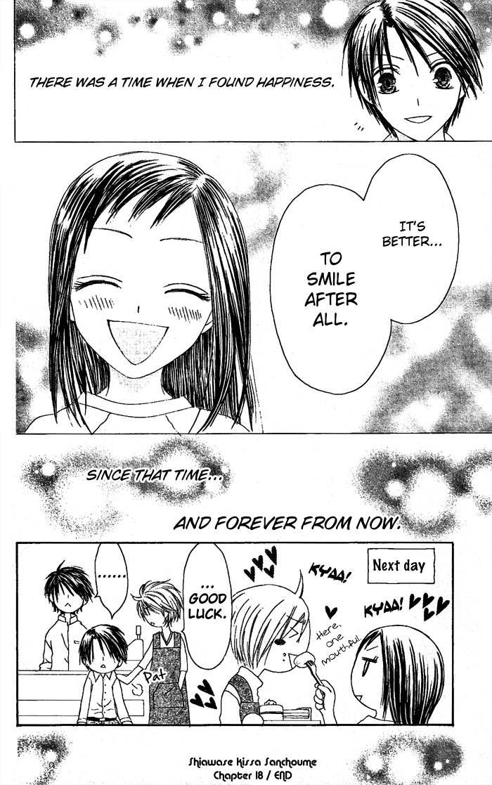 Shiawase Kissa Sanchoume Chapter 18 page 30 - Chapter 18
