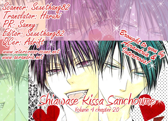 Shiawase Kissa Sanchoume Chapter 20 page 1 - Chapter 20