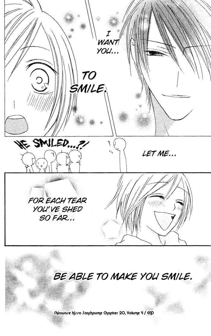 Shiawase Kissa Sanchoume Chapter 20 page 33 - Chapter 20