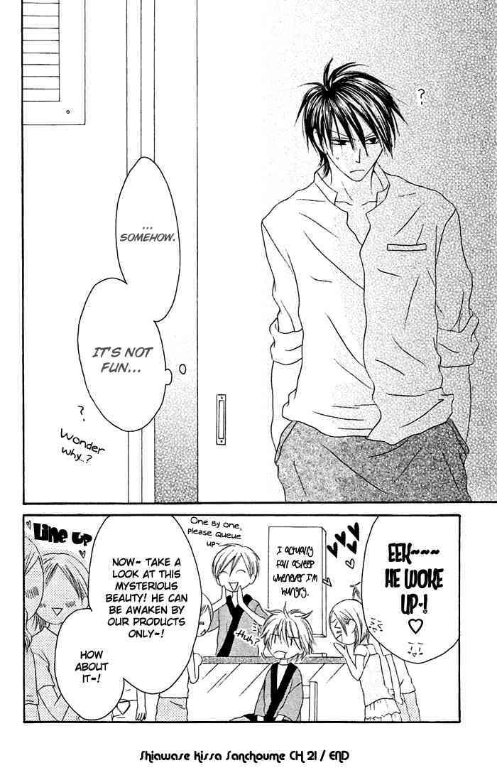 Shiawase Kissa Sanchoume Chapter 21 page 34 - Chapter 21