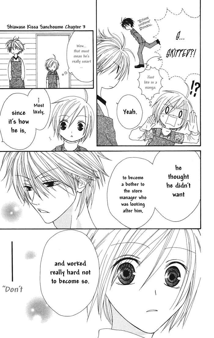 Shiawase Kissa Sanchoume Chapter 3 page 21 - Chapter 3