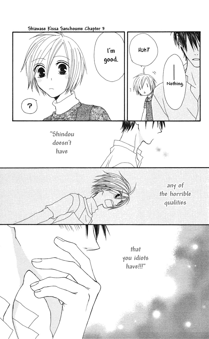 Shiawase Kissa Sanchoume Chapter 3 page 33 - Chapter 3