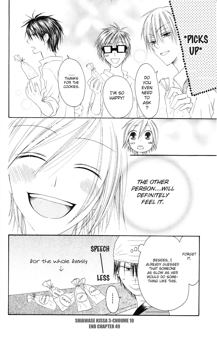 Shiawase Kissa Sanchoume Chapter 49 page 30 - Chapter 49