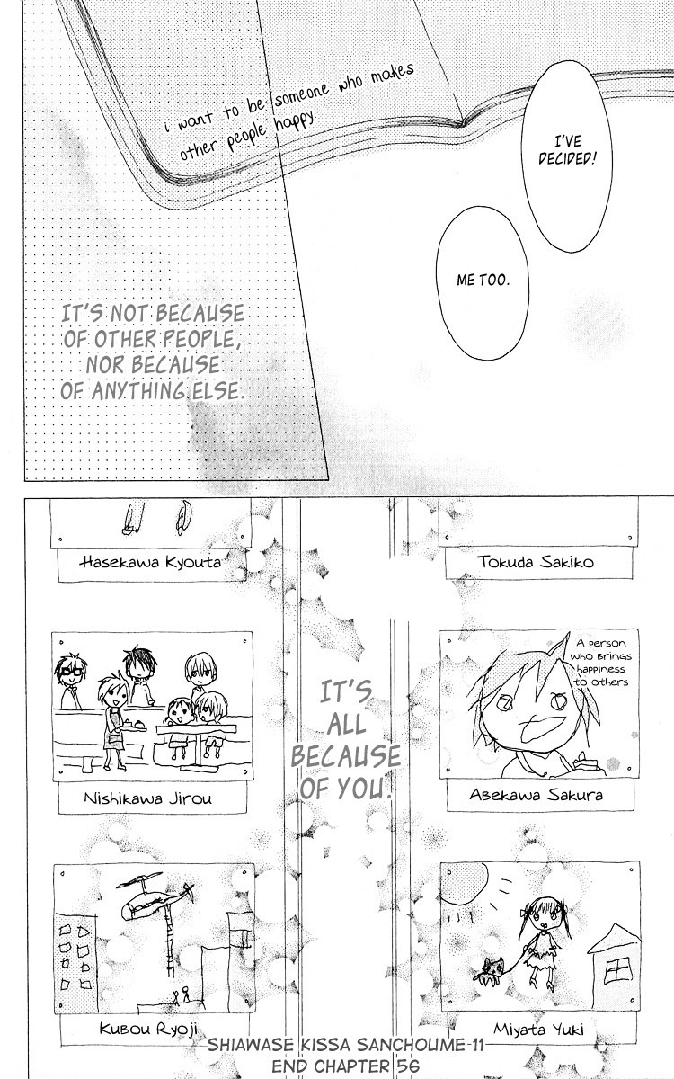 Shiawase Kissa Sanchoume Chapter 56 page 30 - Chapter 56