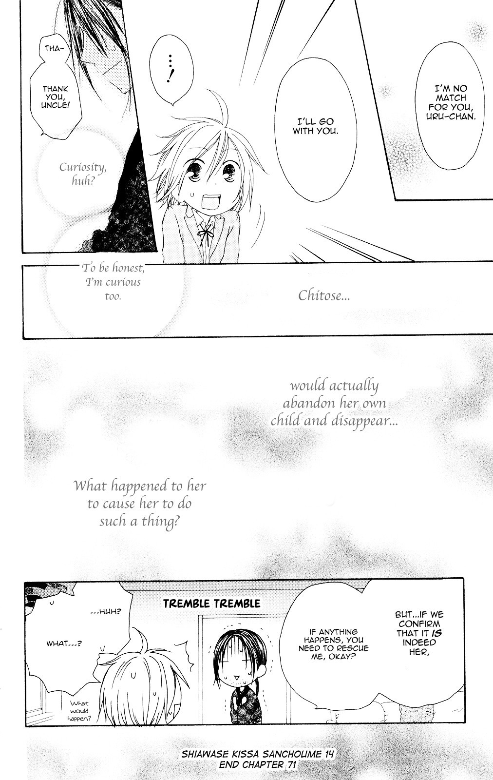 Shiawase Kissa Sanchoume Chapter 71 page 35 - Chapter 71