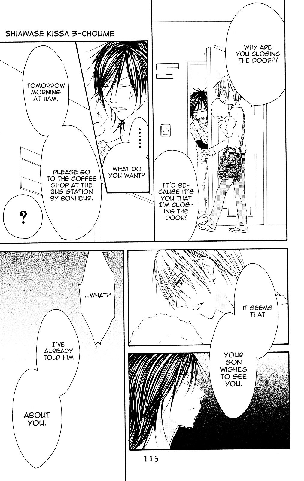 Shiawase Kissa Sanchoume Chapter 80 page 17 - Chapter 80