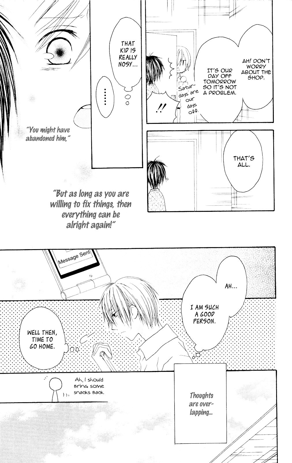Shiawase Kissa Sanchoume Chapter 80 page 19 - Chapter 80