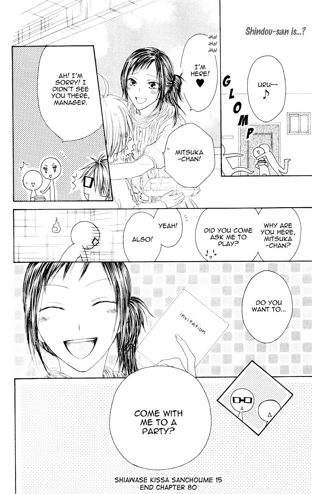 Shiawase Kissa Sanchoume Chapter 80 page 30 - Chapter 80