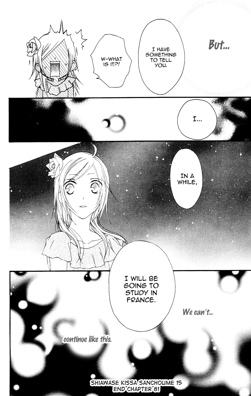 Shiawase Kissa Sanchoume Chapter 81 page 30 - Chapter 81