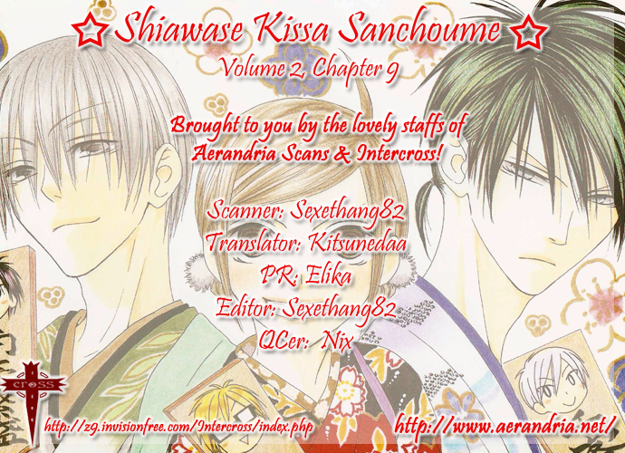 Shiawase Kissa Sanchoume Chapter 9 page 2 - Chapter 9