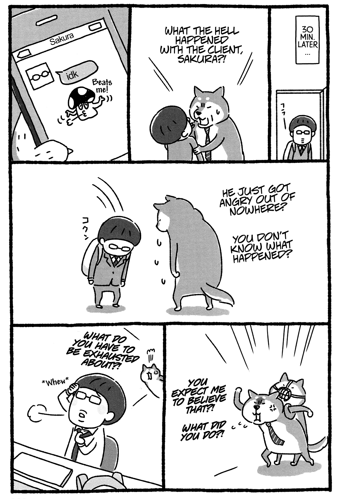 Shiba Occhan Chapter 17 page 4 - Chapter 17 : Visiting a Client ②