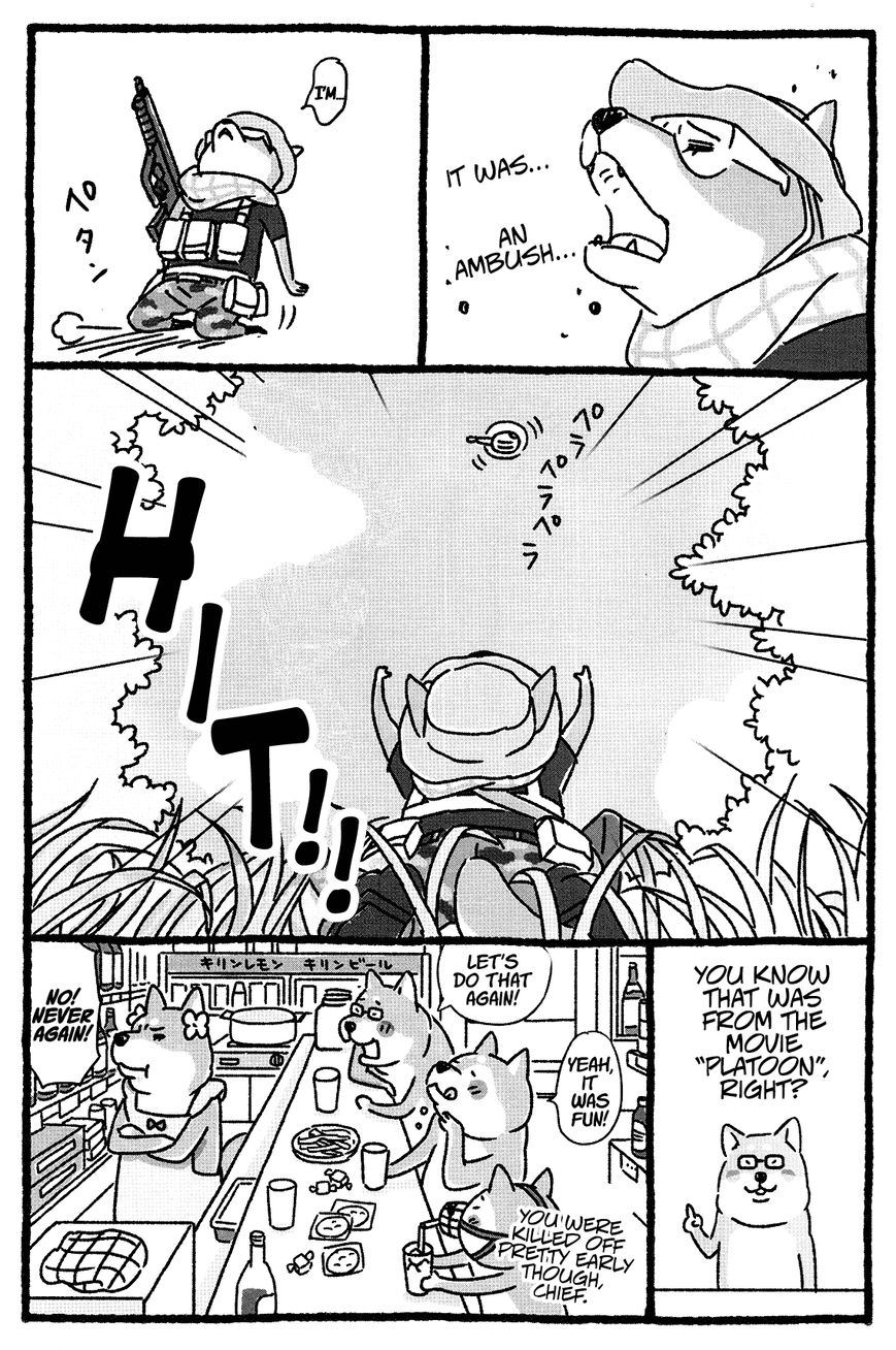 Shiba Occhan Chapter 18 page 8 - Chapter 18 : Dogs of War