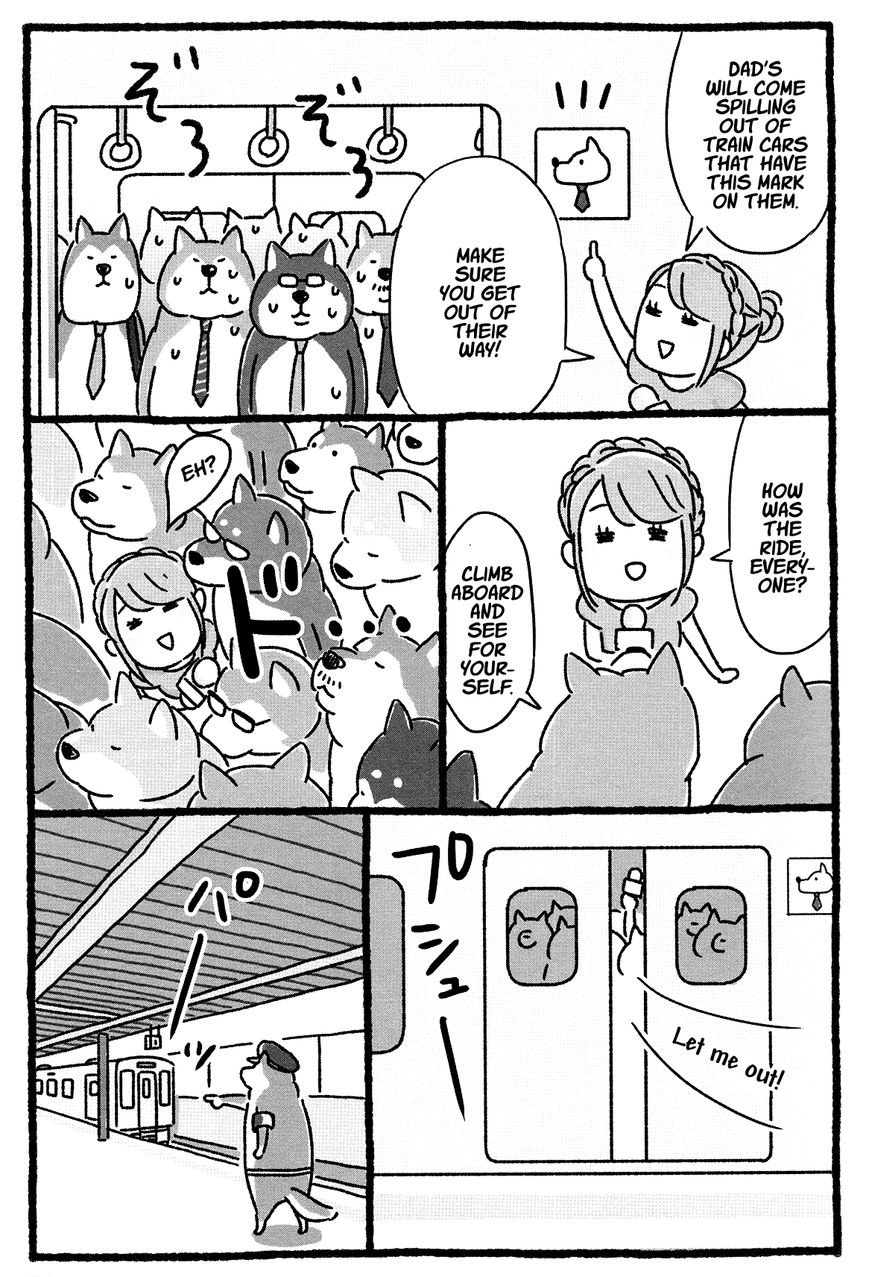 Shiba Occhan Chapter 7 page 4 - Chapter 7 : Dad-Only Train Cars