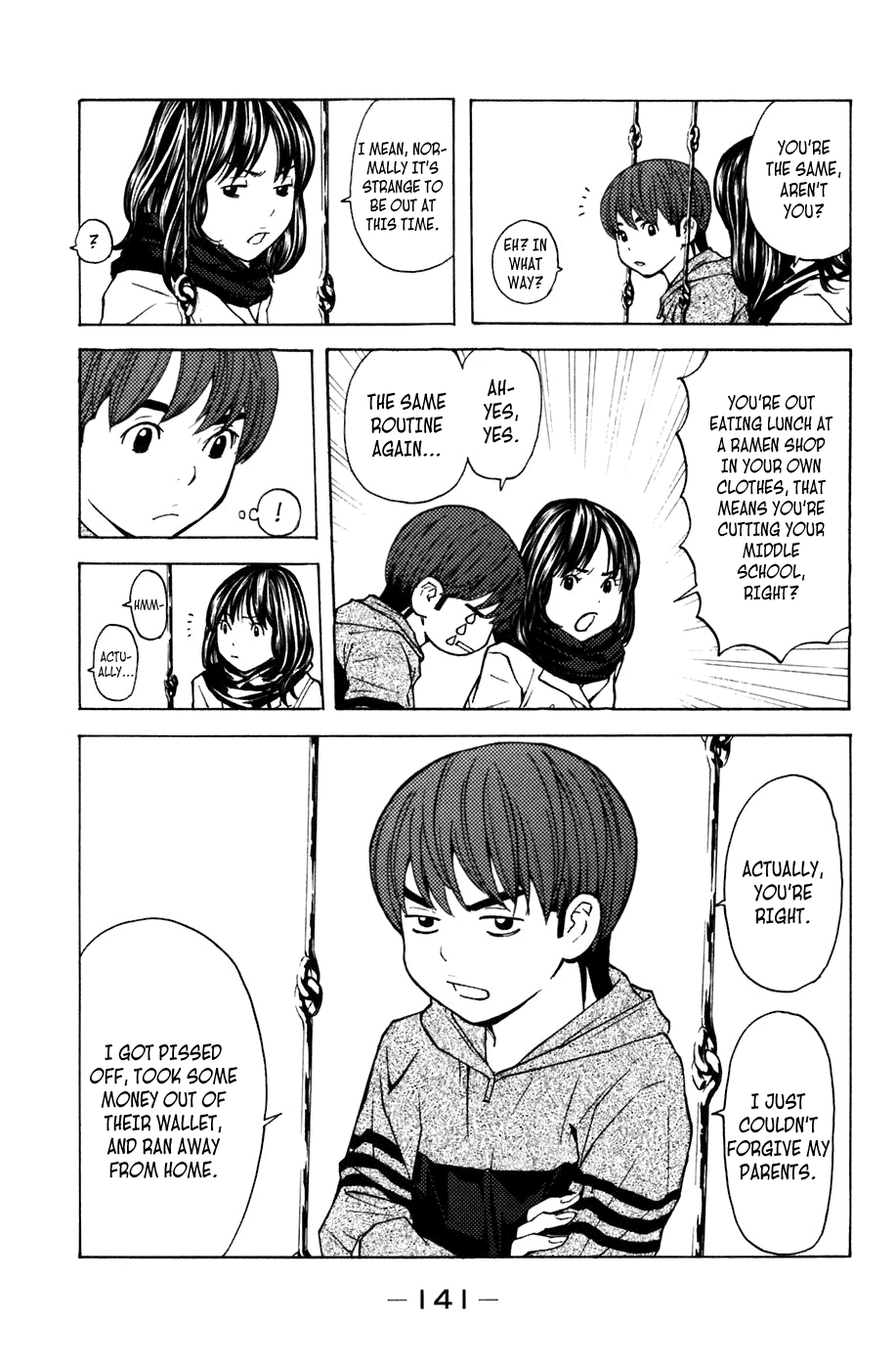 Shibatora Chapter 101.2 page 11 - Chapter 101 v2 : File 101 - The Hard Life of a Runaway