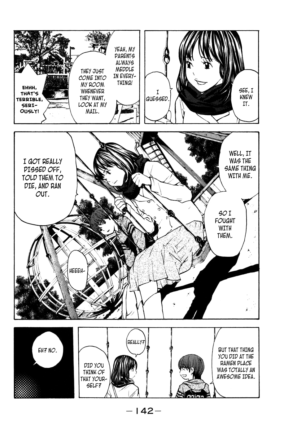 Shibatora Chapter 101.2 page 12 - Chapter 101 v2 : File 101 - The Hard Life of a Runaway
